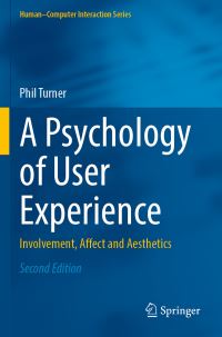 Book Cover for A Psychology of User Experience by Phil Turner