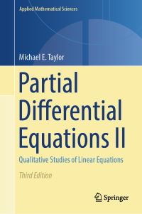 Book Cover for Partial Differential Equations II by Michael E Taylor