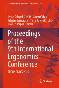 Book Cover for Proceedings of the 9th International Ergonomics Conference by Ivana Salopek CubriÔc, Goran Cubric, Kristian Jambrosic, Tanja JurceviÔc LuliÔc, Davor Sumpor