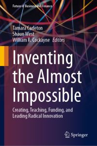 Book Cover for Inventing the Almost Impossible by Tamara Carleton, Shaun West, William R Cockayne