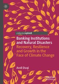 Book Cover for Banking Institutions and Natural Disasters Palgrave Studies in Green Finance by Andi Duqi