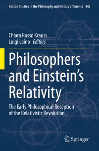 Book Cover for Philosophers and Einstein's Relativity by Chiara Russo Krauss, Luigi Laino