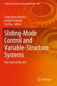 Book Cover for Sliding-Mode Control and Variable-Structure Systems by Tiago Roux Oliveira, Leonid Fridman, Liu Hsu