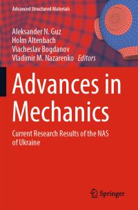 Book Cover for Advances in Mechanics by Stephen Timoshenko, Natsionalna akademiia nauk Ukraïny