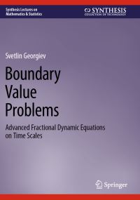 Book Cover for Boundary Value Problems by Svetlin Georgiev