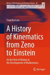 Book Cover for A History of Kinematics from Zeno to Einstein by T Koetsier