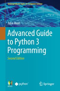 Book Cover for Advanced Guide to Python 3 Programming by John Hunt