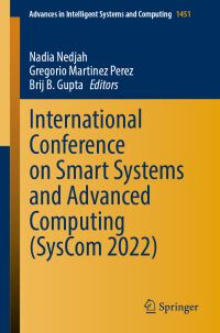 Book Cover for International Conference on Smart Systems and Advanced Computing (SysCom 2022) by International Conference on Smart Systems and Advanced Computing