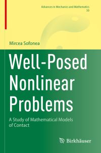 Book Cover for Well-Posed Nonlinear Problems by Mircea Sofonea