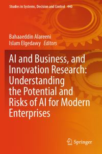 Book Cover for AI and Business, and Innovation Research by Bahaaeddin Alareeni, Islam Elgedawy