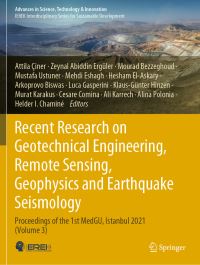 Book Cover for Recent Research on Geotechnical Engineering, Remote Sensing, Geophysics and Earthquake Seismology Volume 3 by MedGU Annual Meeting