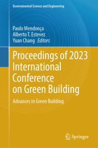 Book Cover for Proceedings of 2023 International Conference on Green Building by International Conference on Green Building