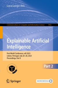Book Cover for Explainable Artificial Intelligence Part II by World Conference on Explainable Artificial Intelligence
