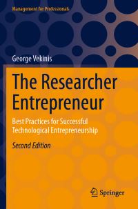 Book Cover for The Researcher Entrepreneur by George Vekinis