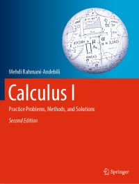 Book Cover for Calculus I by Mehdi RahmaniAndebili