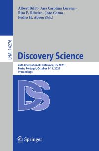 Book Cover for Discovery Science by International Conference on Discovery Science