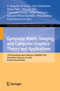 Book Cover for Computer Vision, Imaging and Computer Graphics Theory and Applications by VISIGRAPP Conference