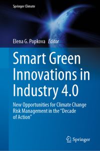 Book Cover for Smart Green Innovations in Industry 4.0 by Elena G Popkova