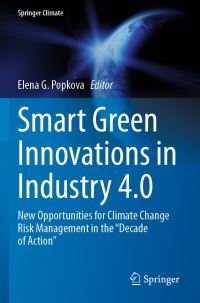 Book Cover for Smart Green Innovations in Industry 4.0 by Elena G Popkova