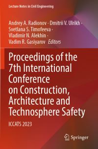 Book Cover for Proceedings of the 7th International Conference on Construction, Architecture and Technosphere Safety by Architecture and Technosphere Safety International Conference on Construction