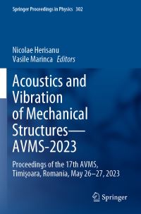 Book Cover for Acoustics and Vibration of Mechanical Structures - AVMS-2023 by Conference on Acoustic and Vibration of Mechanical Structure