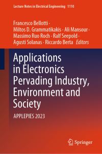 Book Cover for Applications in Electronics Pervading Industry, Environment and Society by APPLEPIES Conference