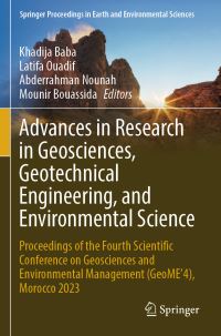 Book Cover for Advances in Research in Geosciences, Geotechnical Engineering, and Environmental Science by Scientific Conference on Geosciences and Environmental Management
