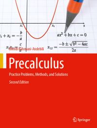 Book Cover for Precalculus by Mehdi RahmaniAndebili