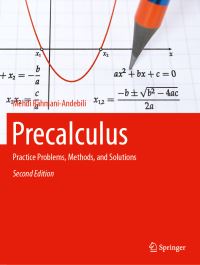 Book Cover for Precalculus by Mehdi RahmaniAndebili