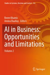 Book Cover for AI in Business Volume 2 by Reem Khamis Hamdan, Amina Buallay