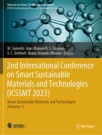 Book Cover for 2nd International Conference on Smart Sustainable Materials and Technologies (ICSSMT 2023). Volume 1 Smart Sustainable Materials and Technologies by International Conference on Smart Sustainable Materials and Technologies