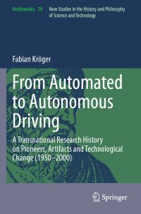 Book Cover for From Automated to Autonomous Driving by Fabian Kröger