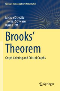 Book Cover for Brooks' Theorem by Michael Stiebitz, Thomas Schweser, Bjarne Toft