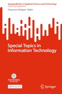 Book Cover for Special Topics in Information Technology. PoliMI SpringerBriefs by Francesco Amigoni