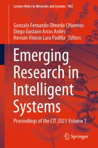 Book Cover for Emerging Research in Intelligent Systems Volume 1 by CIT Conference
