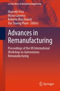 Book Cover for Advances in Remanufacturing by International Workshop on Autonomous Remanufacturing