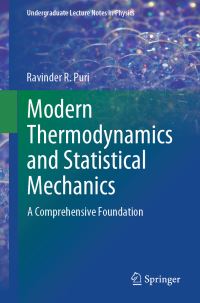 Book Cover for Modern Thermodynamics and Statistical Mechanics by Ravinder R Puri