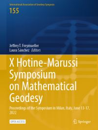 Book Cover for X Hotine-Marussi Symposium on Mathematical Geodesy by Jeffrey T Freymueller, Laura Sánchez