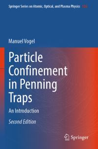 Book Cover for Particle Confinement in Penning Traps by Manuel Vogel