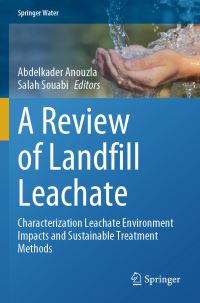 Book Cover for A Review of Landfill Leachate by Abdelkader Anouzla, Salah Souabi