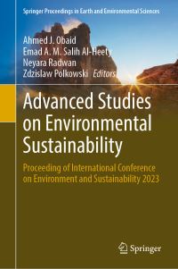 Book Cover for Advanced Studies on Environmental Sustainability by International Conference on Environment and Sustainability