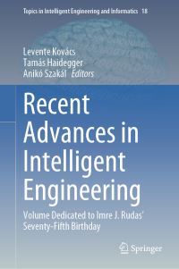 Book Cover for Recent Advances in Intelligent Engineering by I J Rudas