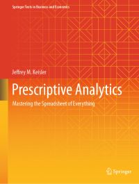 Book Cover for Prescriptive Analytics by Jeffrey Keisler