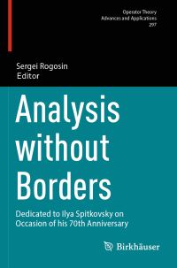 Book Cover for Analysis Without Borders by Sergei Rogosin
