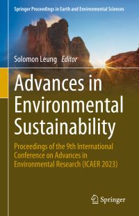 Book Cover for Advances in Environmental Sustainability by International Conference on Advances in Environment Research