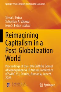 Book Cover for Reimagining Capitalism in a Post-Globalization World by Universitatea Emanuel din Oradea