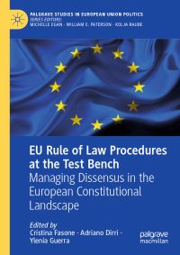 Book Cover for EU Rule of Law Procedures at the Test Bench by Cristina Fasone, Adriano Dirri, Ylenia Guerra