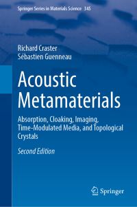 Book Cover for Acoustic Metamaterials by Richard V Craster, Sébastien Guenneau
