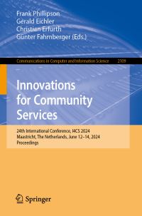 Book Cover for Innovations for Community Services by International Conference on Innovations for Community Services