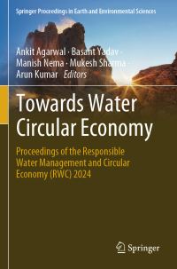 Book Cover for Towards Water Circular Economy by Responsible Water Management and Circular Economy Conference